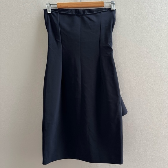 Christies A Porter Black Strapless Bodycon Cocktail Dress Small - Picture 2 of 8